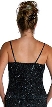 Short Asymmetric Beaded Dress — back