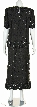 Two Piece Hand Beaded Dress Set — back