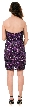 Strapless Sequins Embellished Short Prom Homecoming Dress — back