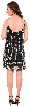Short Fitted Beaded Short Shift Homecoming Party Dress — back in Black/Silver