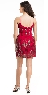 Short Fitted Beaded Short Shift Homecoming Party Dress — back