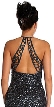 Fully Beaded Round Necked Formal Dress — back