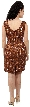 Short Beaded Formal Dress — back