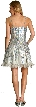 Sequin Glittered Prom Dress — back in Silver
