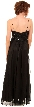 Two Tone Butterfly Top Formal Party Dress — back