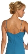 Broach Accent Long Formal Prom Dress — back