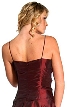 Spaghetti Strapped Long Prom Dress — back