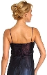Sparkled Full Length Formal Prom Dress — back