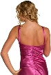 Multiple Back Strap Long Formal Dress — back