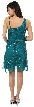Broad Strap Short Party Dress — back