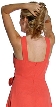 Satin Bow Cocktail Party Dress — back