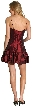Spaghetti Strap Fitted Bubble Dress — back