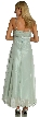 Tea Length Decorative Straps Formal Cocktail Dress — back