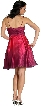 Shimmer Satin Spaghetti Prom Dress — back