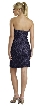 Strapless Lace Party Dress — back