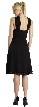 Short Halter Top Cocktail Dress — back