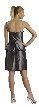 Spaghetti Strapped Pencil Shirt Dress  — back