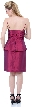 Heart-shaped Spaghetti Strap Cocktail Dress — back