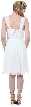 V-Neck Short Sleeveless Cocktail Dress — back