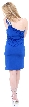 One-Shoulder Elegant Cocktail Dress — back