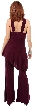 Studded Neckline Pant Dress — back