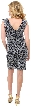 Textured Short  Party Dress — back