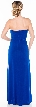 Strapless Sequin Waist Formal Evening Dress  — back