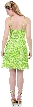 Short Sequin Spaghetti Strapped Party Dress — back