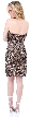 Strapless Heart-Shaped Formal Sequined Dress — back
