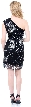 One-Shoulder Sequined Formal Dress — back