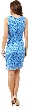 Floral Lace Cutout Short Bridesmaid Party Dress — back in Periwinkle