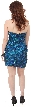 Strapless Sweetheart Neck Sequined Party Prom Dress — back