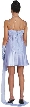 Valance Style Short Party Dress — back