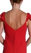 Ruffled Full Length Formal — back