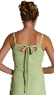 Sequin Short Cocktail Dress with a bow at back — back