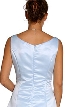 Miniature Flower and Beads Formal Prom Dress — back