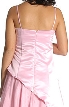 Miniature Flower Princess Cut Prom Dress — back