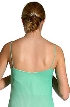 Asymmetric Ruffled Formal Dress — back