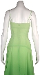 Asymmetrical Shimmering Party Dress — back