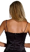 Asymmetric Spaghetti Strapped Cockail Dress — back