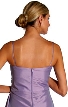 Spaghetti Strapped & Rouched Formal Dress — back