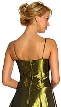 Spaghetti Strapped Long Prom Dress — back