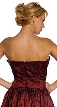 Off-Shouldered Short Cocktail Dress — back