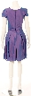 Classic Modest Short Party Dress — back in Dark Lilac