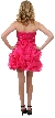 Short Strapless Bubble Prom Dress — back