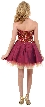 Sparkling Short Prom Dress — back