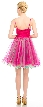 Spaghetti Straps Baby Doll Prom Dress with Butterfly Top — back