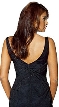 Crossed Bead Sleeveless Dress — back