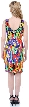 Fully Sequin Beaded Broad Strapped Vintage Cocktail Dress — back