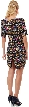Artistic Sequined Pattern Short Formal Party Dress — back
